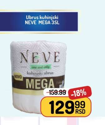 UBRUS KUHINJSKI NEVE MEGA 3sl