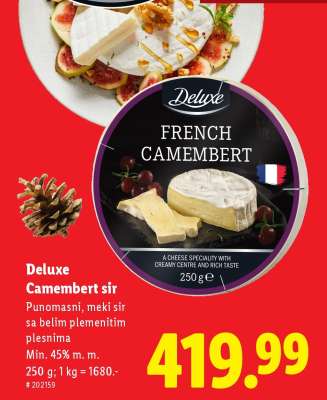 Deluxe Camembert sir