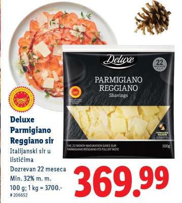 Deluxe Parmigiano Reggiano sir