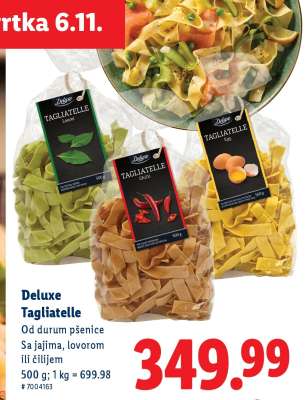 Deluxe Tagliatelle
