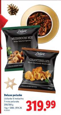 Deluxe Pečurke