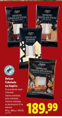 Deluxe Čokolada na štapiću