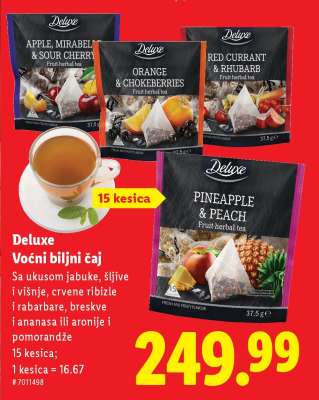 Deluxe Voćni biljni čaj
