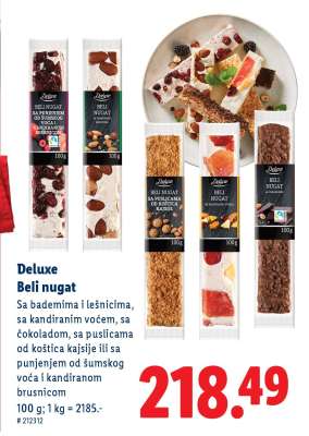 Deluxe Beli nugat