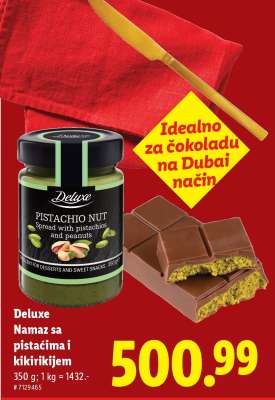 Deluxe Namaz sa pistaćima i kikirikijem