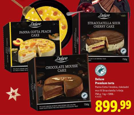 Deluxe Premium torta