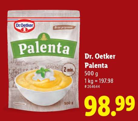 Dr. Oetker Palenta