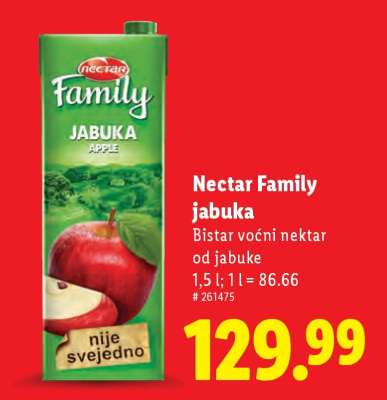 NECTAR FAMILY jabuka
