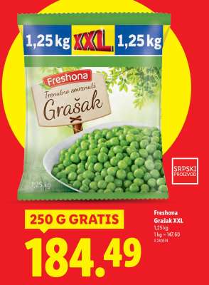 Freshona Grašak XXL