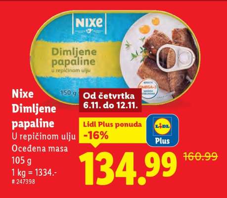 Nixe Dimljene papaline