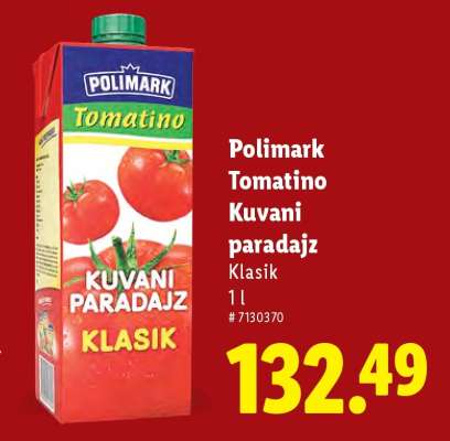 Polimark Tomatino Kuvani Paradajz
