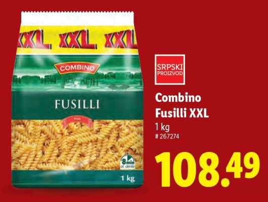 Combino Fusilli XXL
