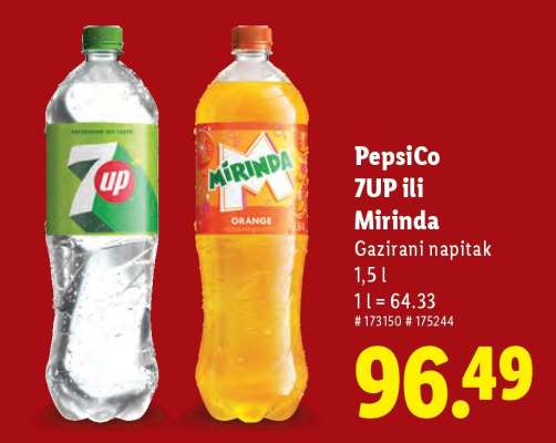 PepsiCo 7UP ili Mirinda