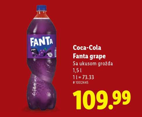 Coca-Cola Fanta grape