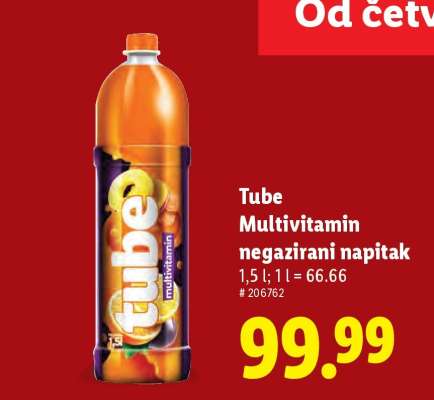 Tube Multivitamin negazirani napitak