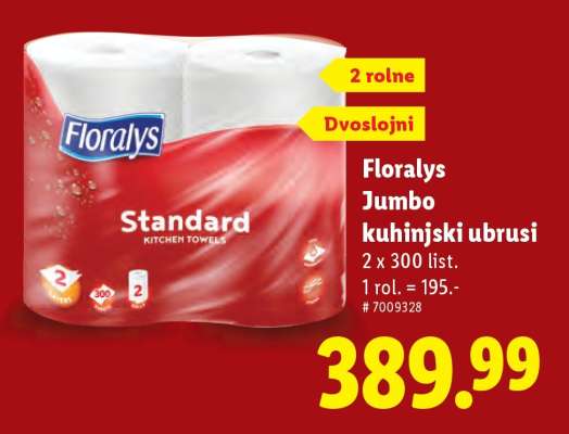 Florays Jumbo kuhinjski ubrusi