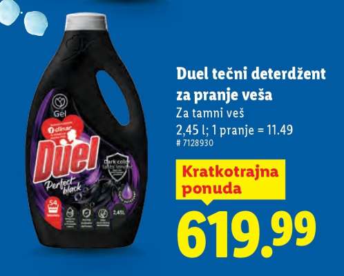 Duel Tečni deterdžent za pranje veša