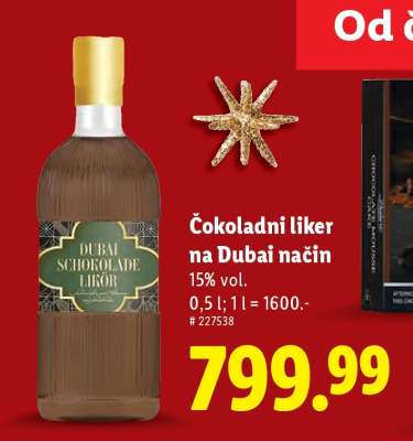 Dubai Schokolade Likör