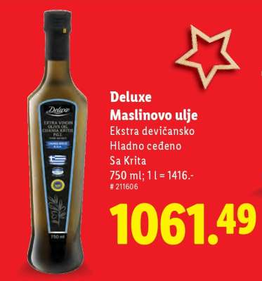 Deluxe Maslinovo ulje