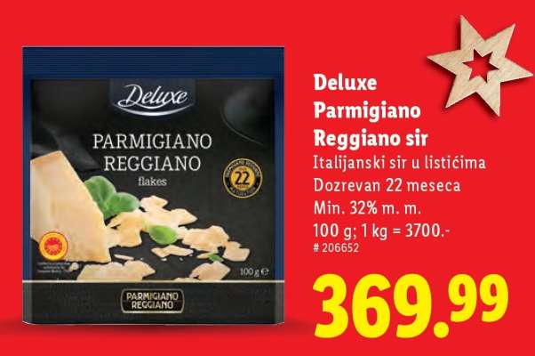 Deluxe Parmigiano Reggiano sir