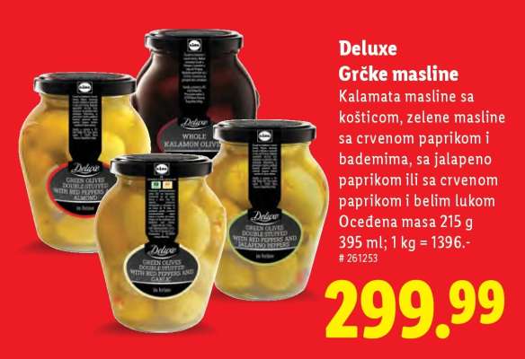 Deluxe Grčke masline