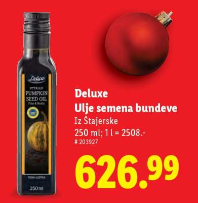Deluxe Ulje semena bundeve