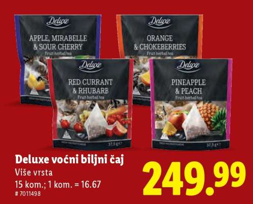 Deluxe Voćni biljni čaj