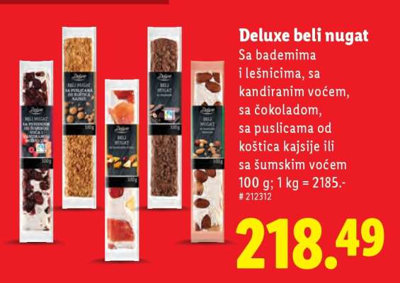 Deluxe Beli nugat