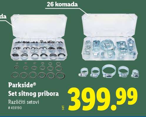 Parkside Set sitnog pribora