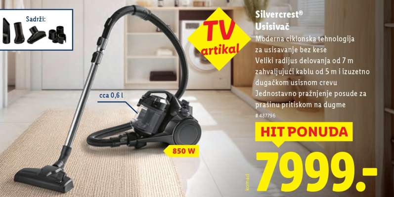 Silvercrest Usisivač