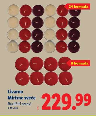 Livarno Mirisne sveće