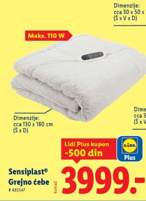 Sensiplast Grejno ćebe