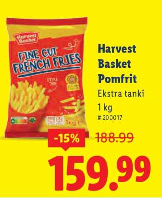Harvest Basket Pomfrit