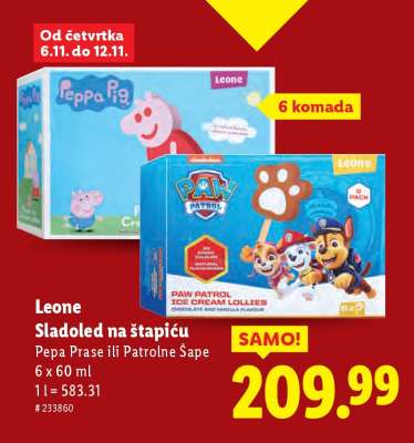 Leone Sladoled na štapiću