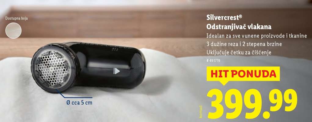 SILVERCREST Odstranjivač vlakana