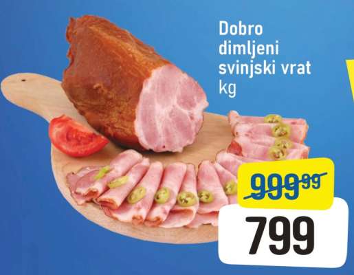 Dobro dimljeni svinjski vrat