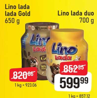 Lino lada lada Gold 650 g