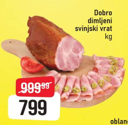 Dobro dimljeni svinjski vrat