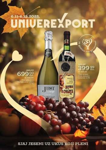 Univerexport katalog - 06.11.2025 - 06.12.2025.