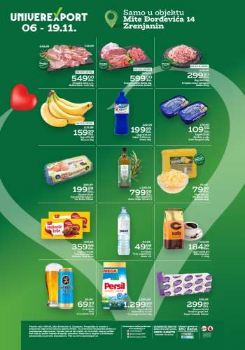 Univerexport katalog - 06.11.2025 - 19.11.2025.