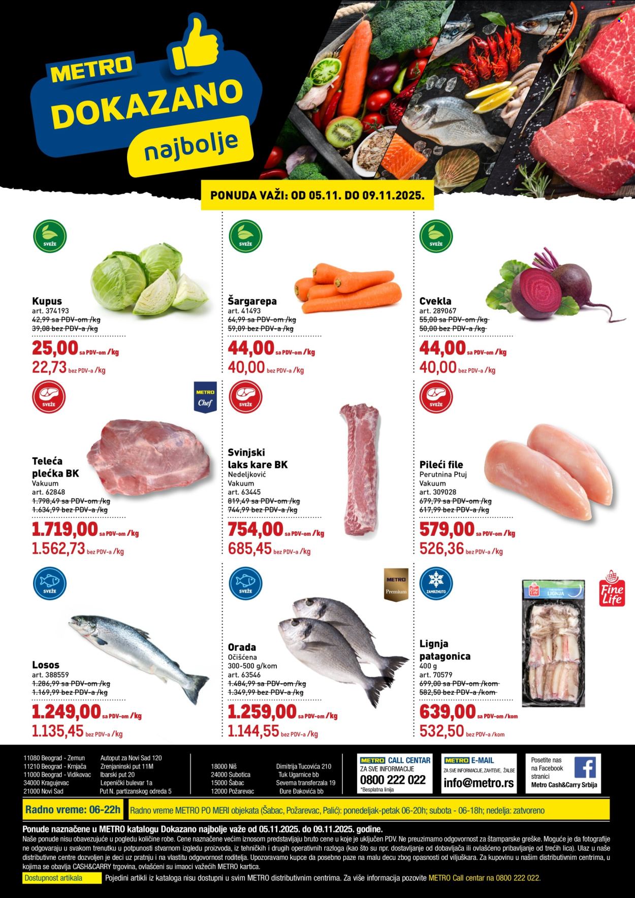Metro katalog - 05.11.2025 - 09.11.2025. Stranica 1