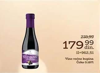 KUPINOVO VINO