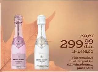 Vino penusavo brut dargent ice