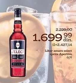 Liker amaro select spritz Aperitivo