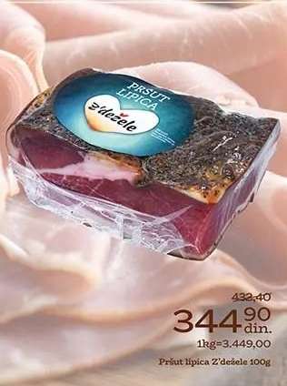 Pršut lipica Z’ dežele