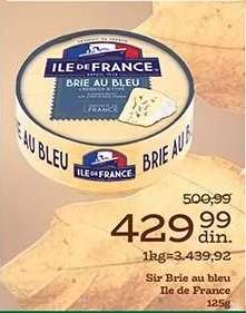 Sir Brie Au Bleu Ile de France