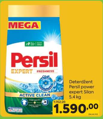 Deterdžent Persil power expert Silan 5.4 kg