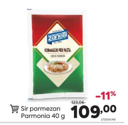 Sir parmezan Parmonia 40 g