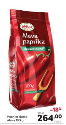 Paprika slatka Aleva 100 g