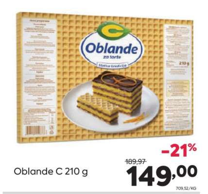 Oblande C 210 g